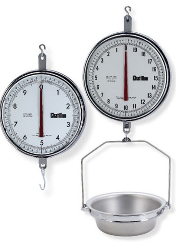 8230DD-T-AS,13-inch Dial Hanging Scale