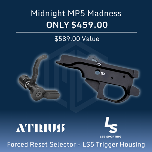 Midnight MP5 Madness – Forced Reset Selector + LS5 Trigger Housing