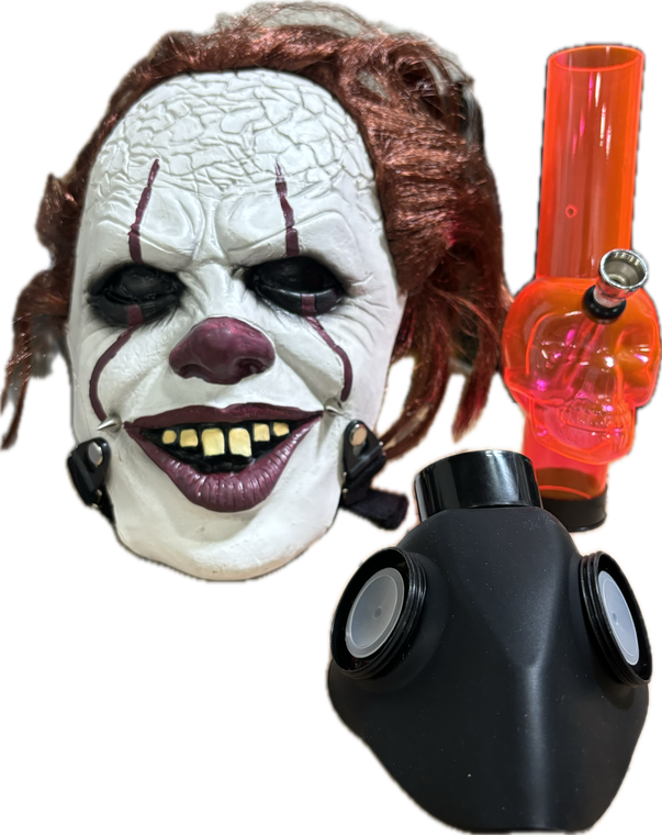 Pennywise Halloween Cosplay Latex Mask M-22