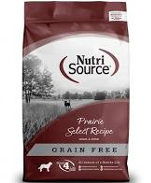 NutriSource - Grain-Free Prairie Select Recipe Dry Dog Food