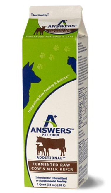 Answers - Raw Cow's Milk Kefir