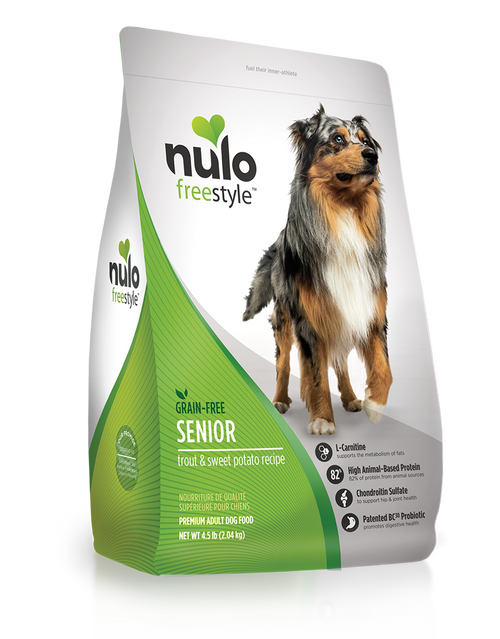 Nulo - Freestyle Senior Trout & Sweet Potato  Grain-Free Dry Dog Food