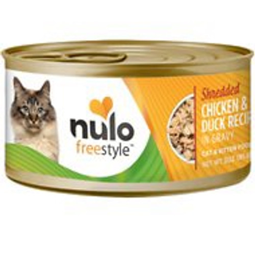Nulo Freestyle - Shredded Chicken & Duck Canned Cat Food 3.0 oz.