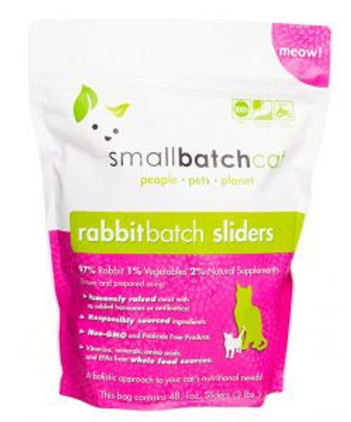 Small Batch - Rabbit Batch Sliders Cat Food