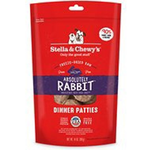 Stella & Chewy's - Absolutely Rabbit Freeze Dried Patties Dog Food
