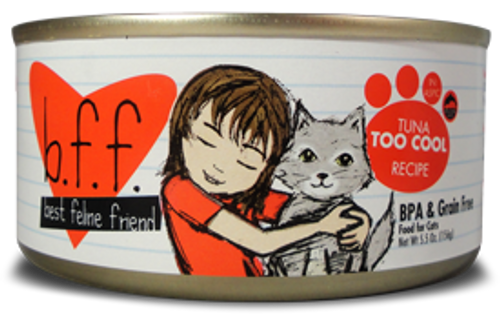 Weruva - BFF Originals Tuna Too Cool Dinner Minced-Style Canned Cat Food in Gelee
