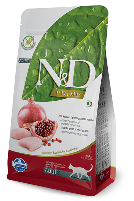 Farmina - N&D PRIME Chicken & Pomegranate Dry Cat Food