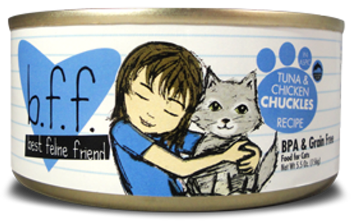 Weruva - BFF Originals Tuna & Chicken Chuckles Recipe Minced-Style  Canned Cat Food in Gelee