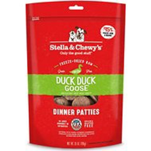 Stella & Chewy's - Duck Duck Goose Freeze Dried Patties Dog Food