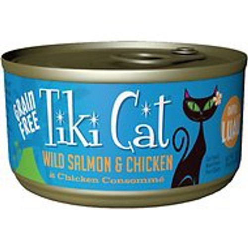 Tiki Cat - Napili Luau Wild Salmon & Chicken Canned Cat Food