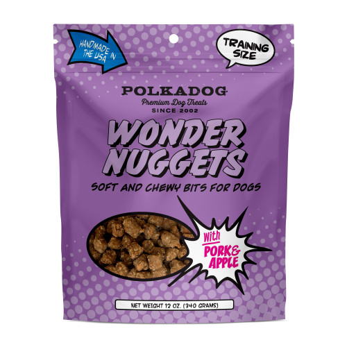 Polkadog - Wonder Nuggets/ Pork & Apple 12 oz.