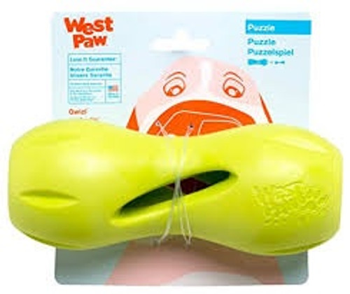 West Paw - Qwizi Puzzle Dog Toys (Granny Smith)