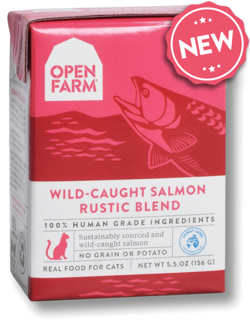 Open Farm - Wild-Caught Salmon Rustic Blend Wet Cat Food