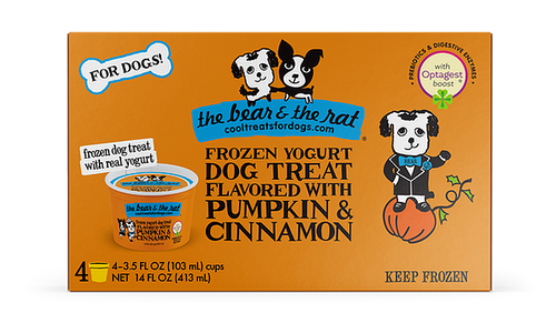 Bear & The Rat - Frozen Pumpkin Yogurt 4 pack