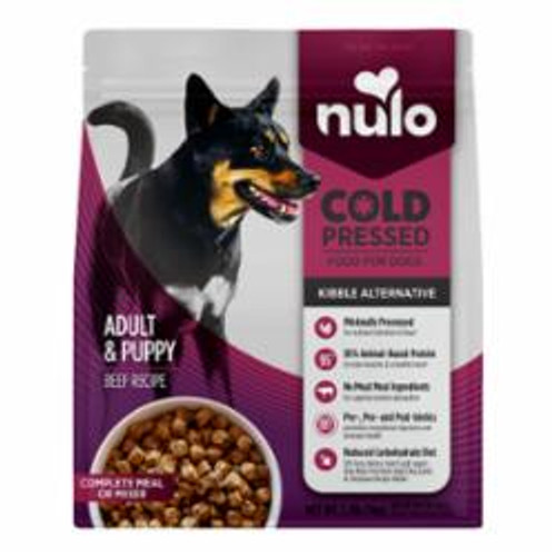 Nulo - Cold Pressed Meal Beef Dog Food