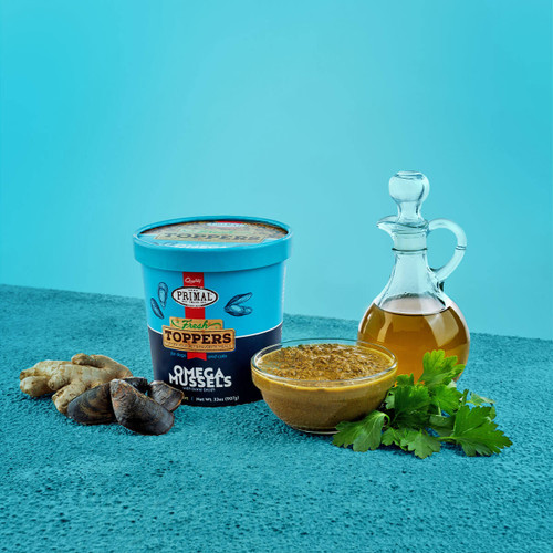 Primal - Fresh Toppers Omega Mussels Recipe