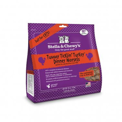 Stella & Chewy's - Tummy Ticklin Turkey Freeze Dried Morsels Cat Food