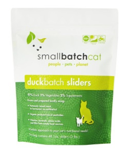 Small Batch - Duck Batch Sliders Cat Food