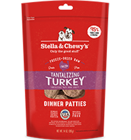 Stella & Chewy's - Tantalizing Turkey FRZ DRY Dog Food
