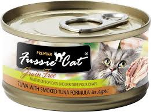 Fussie Cat - Smoked Tuna & Aspic Canned Cat Food 2.8oz