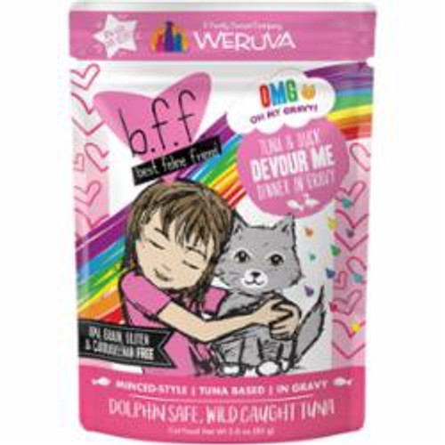 Weruva - BFF OMG Tuna & Duck Devour Me  Dinner Pouch Cat Food