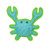 Tuffy - Duraforce Crab Blue-Yellow Dog Toy