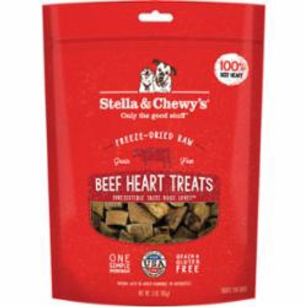 Stella & Chewy's - Freeze Dried Beef Heart 3 OZ.