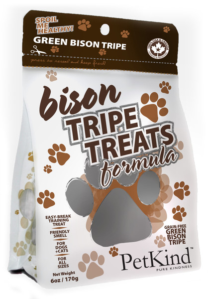 PetKind - Bison Tripe Treats Formula