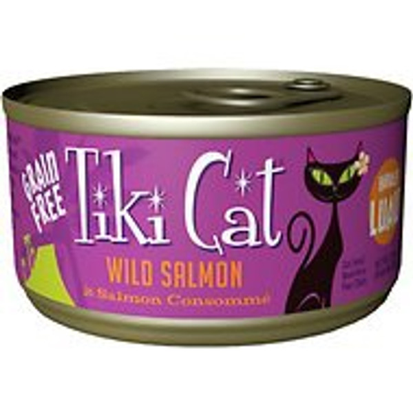 Tiki Cat - Hanalei Luau Wild Salmon Canned Cat Food