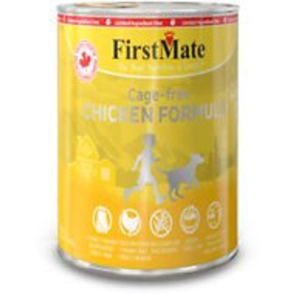Firstmate - Cage-Free Chicken Formula Canned Dog Food 12.2 oz.