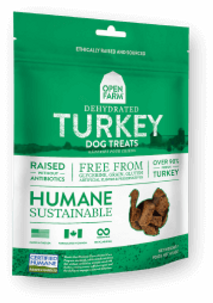 Open Farm - Dehydrated Turkey Dog Treats 4.5 oz.
