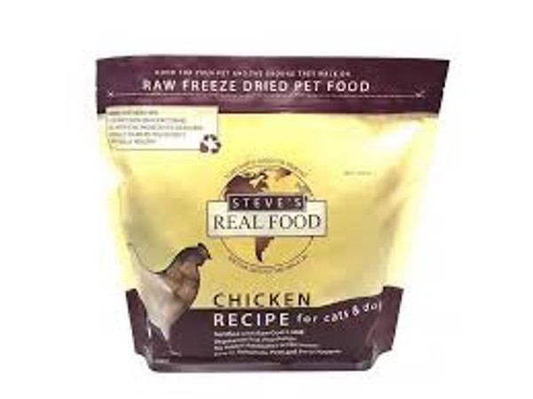 Steve's Real Food - Chicken Freeze Dried Nuggets 1.25lb