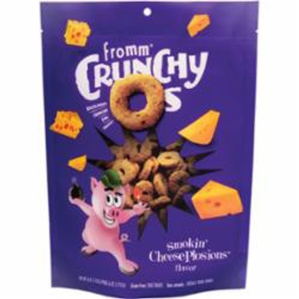 Fromm - Crunchy O's Smokin' CheesePlosions Dog Treat 6oz