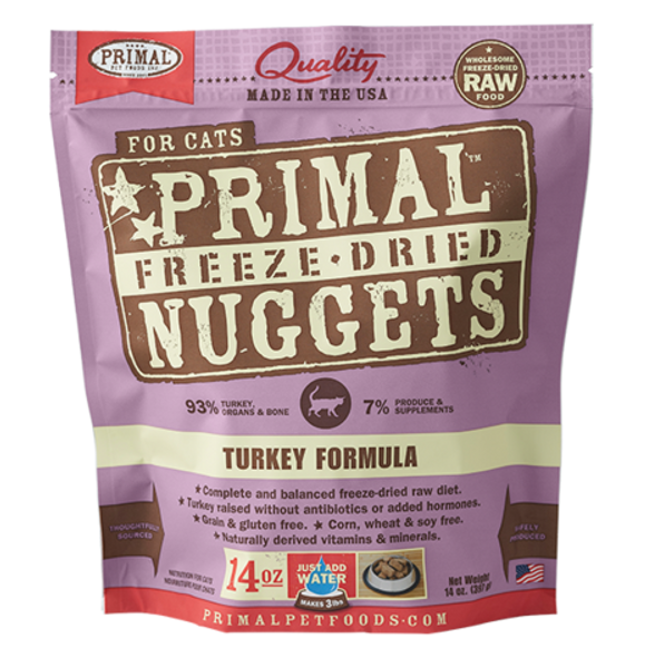Primal - Turkey Freeze Dried Cat Food