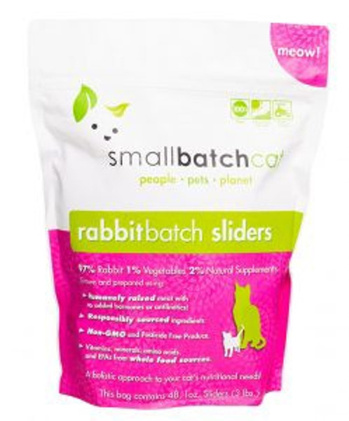 Small Batch - Rabbit Batch Sliders Cat Food