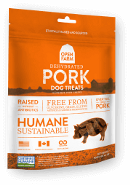 Open Farm - Dehydrated Pork Dog Treats 4.5 oz.