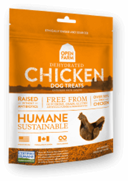 Open Farm - Dehydrated Chicken Dog Treats 4.5oz.