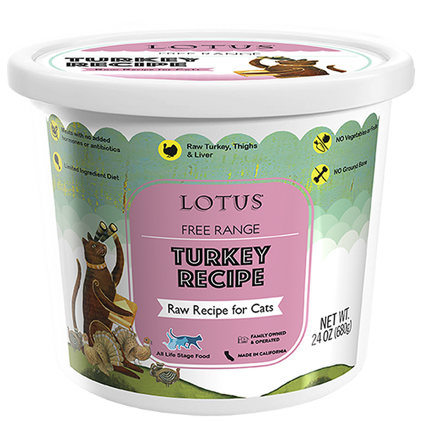 Lotus - Turkey RAW Cat Food