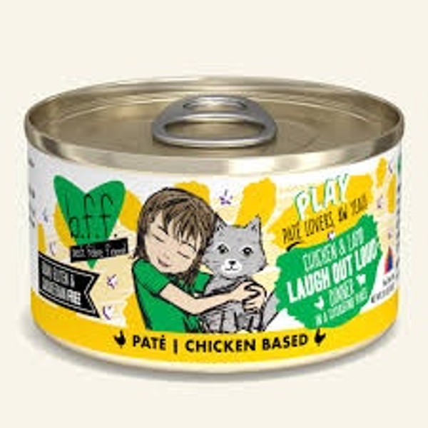 Weruva - BFF PLAY Chicken & Lamb Laugh Out Loud! Dinner Canned Cat Food Pate'