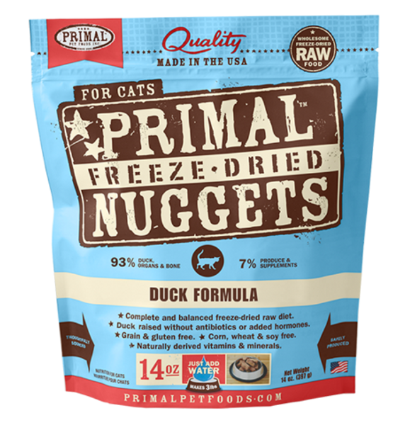 Primal - Duck Formula Freeze Dried Cat Food