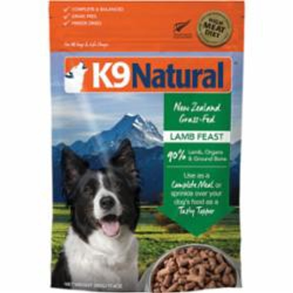 K9 natural - Lamb Feast Raw Grain-Free Freeze Dried Dog Food