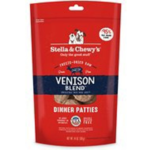 Stella & Chewy's - Venison Blend Freeze Dried Patties  Dog Food