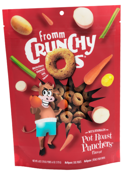 Fromm - Crunchy O's Pot Roast Punchers Dog Treat 6oz