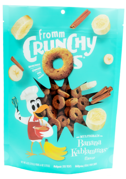 Fromm - Crunchy O's Banana Kablammas Dog Treat 6oz