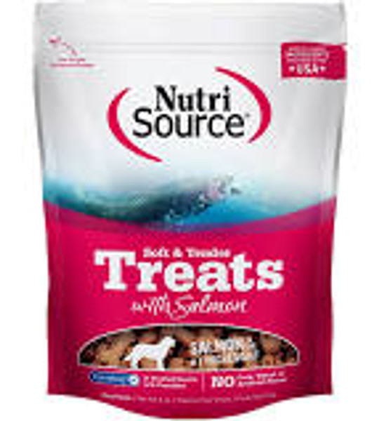 NutriSource - Soft & Tender Dog Treats Salmon 6 oz.