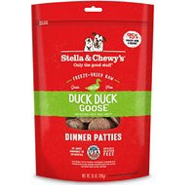Stella & Chewy's - Duck Duck Goose Freeze Dried Patties Dog Food