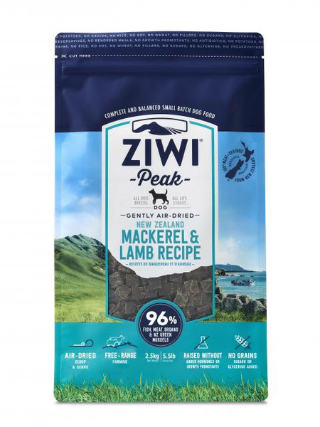 Ziwi Peak - Mackerel & Lamb Air Dried Dog Food