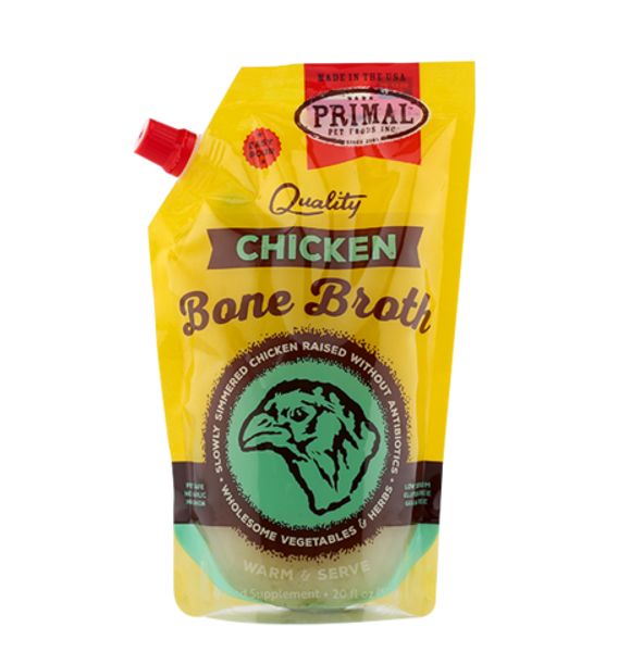 Primal - Frozen Chicken Bone Broth /  20 oz.