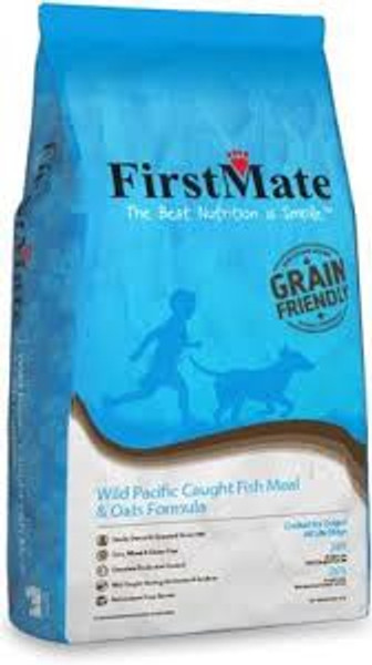 FirstMate - Grain Friendly Wild Pacific Ocean Fish Meal & Oats Dog Food