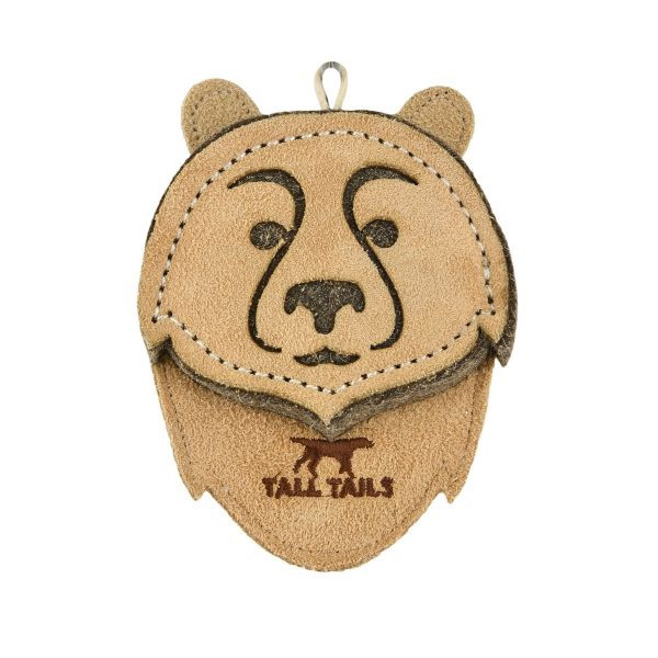 Tall Tails - SCRAPPY LEATHER BEAR 4 INCHES